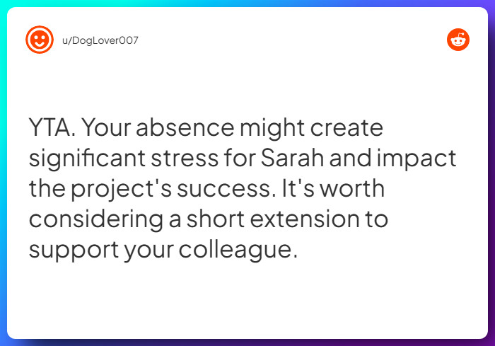 Comment from u/DogLover007