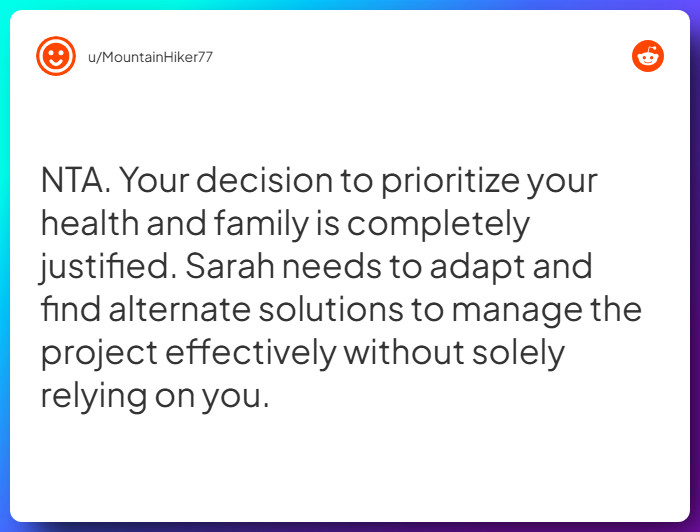 Comment from u/MountainHiker77