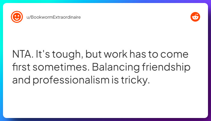 Comment from u/BookwormExtraordinaire