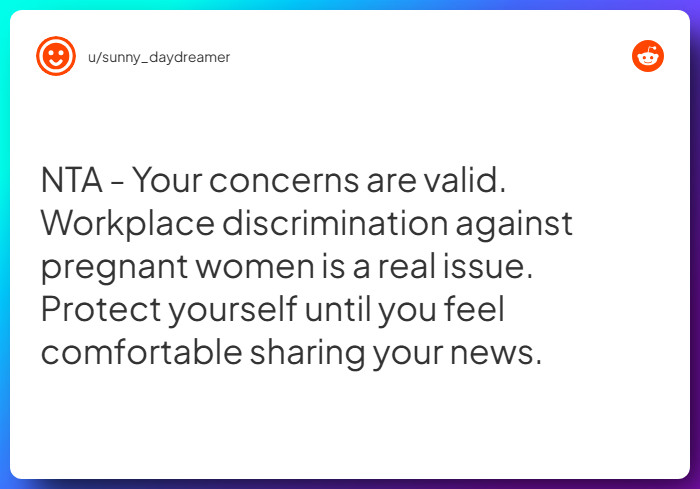 Comment from u/sunny_daydreamer