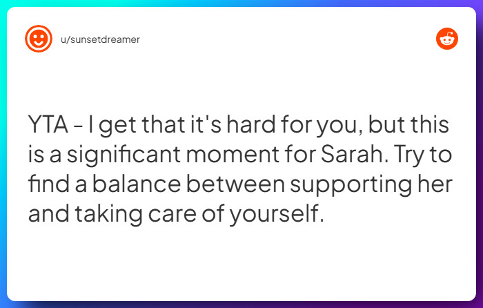 Comment from u/sunsetdreamer