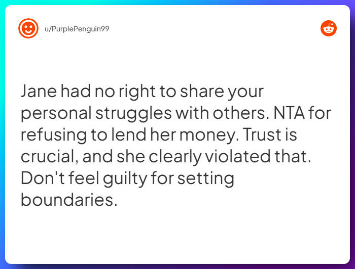 Comment from u/PurplePenguin99