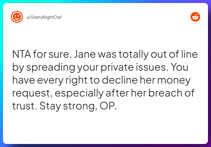 Comment from u/StarryNightOwl