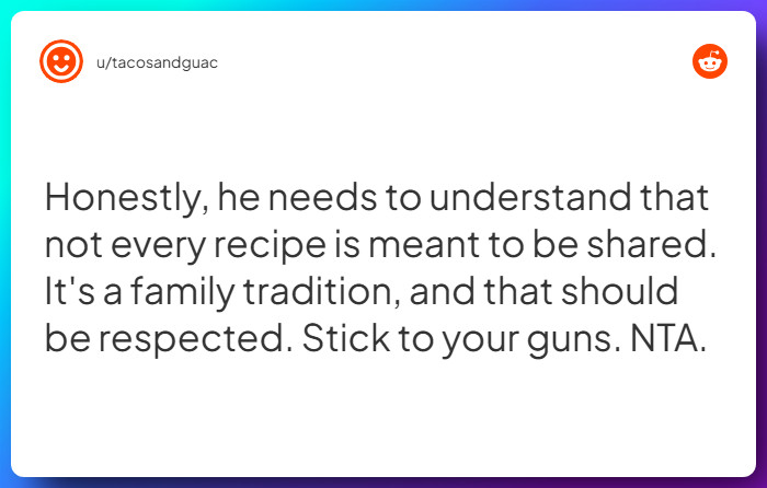 Comment from u/tacosandguac