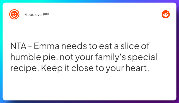 Comment from u/foodlover999