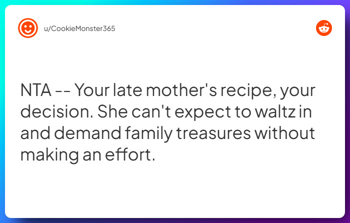 Comment from u/CookieMonster365