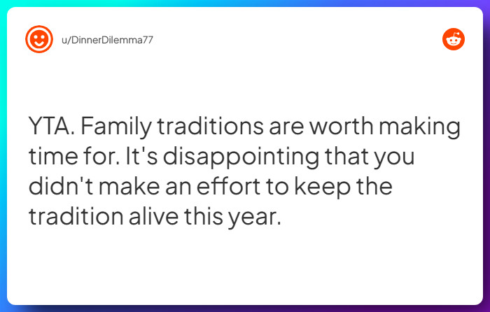 Comment from u/DinnerDilemma77