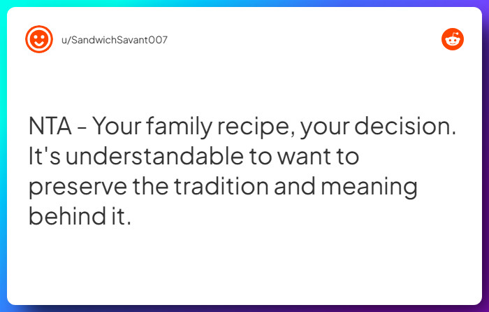 Comment from u/SandwichSavant007