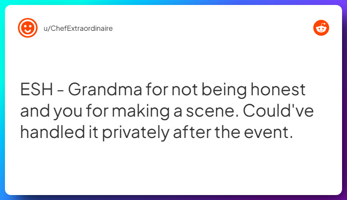 Comment from u/ChefExtraordinaire