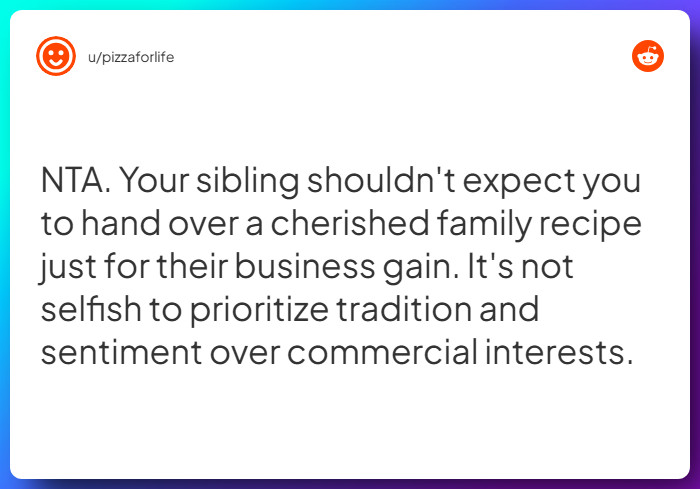 Comment from u/pizzaforlife