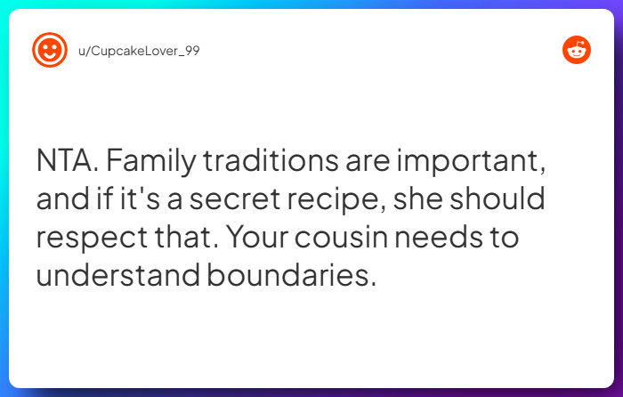 Comment from u/CupcakeLover_99