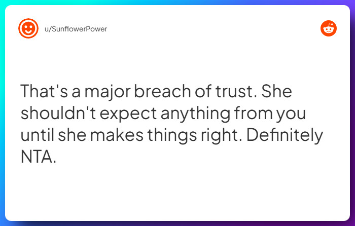 Comment from u/SunflowerPower