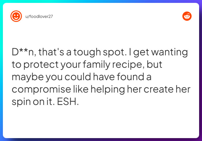 Comment from u/foodlover27