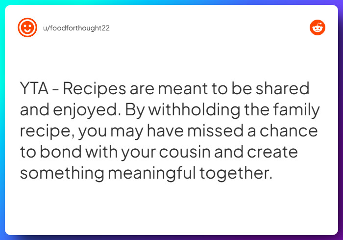 Comment from u/foodforthought22