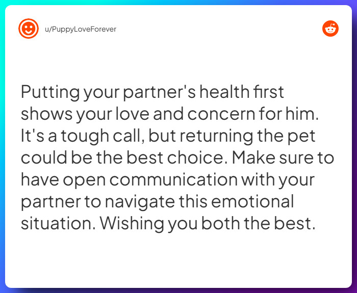 Comment from u/PuppyLoveForever