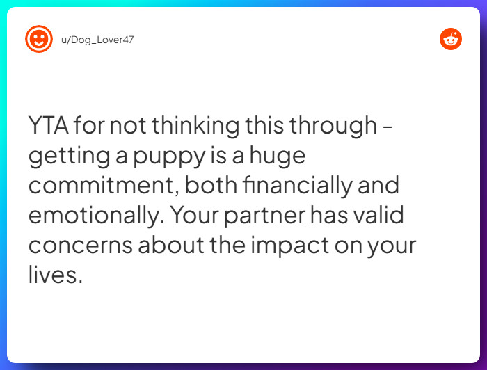 Comment from u/Dog_Lover47