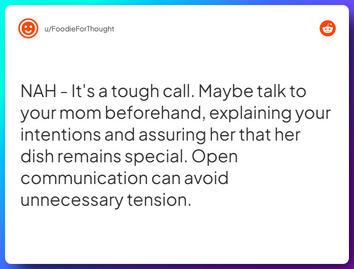 Comment from u/FoodieForThought