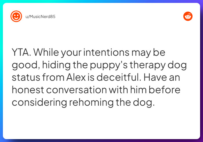 Comment from u/MusicNerd85