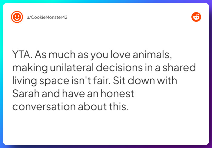 Comment from u/CookieMonster42