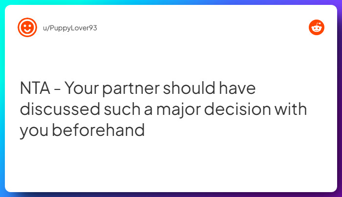 Comment from u/PuppyLover93