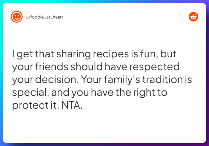 Comment from u/foodie_at_heart