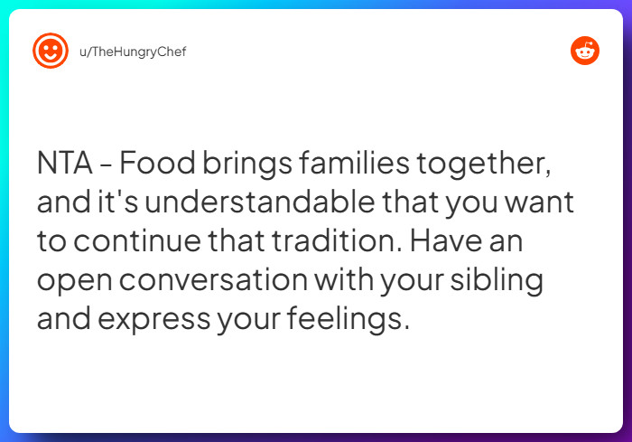 Comment from u/TheHungryChef