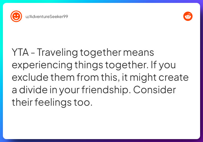 Comment from u/AdventureSeeker99