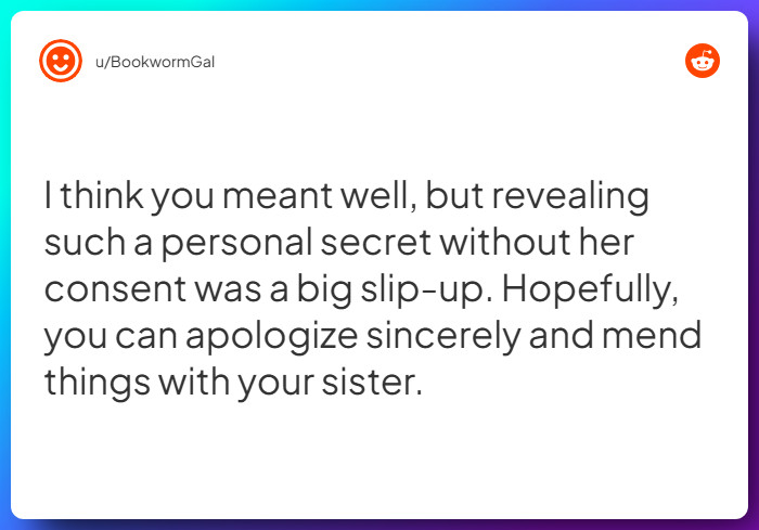 Comment from u/BookwormGal