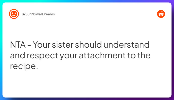 Comment from u/SunflowerDreams
