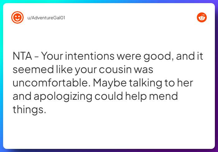 Comment from u/AdventureGal01