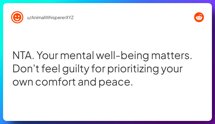 Comment from u/AnimalWhispererXYZ