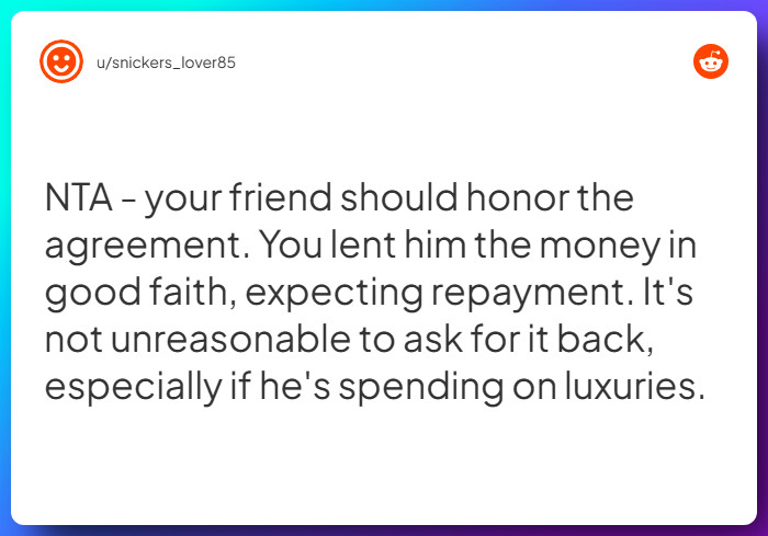 Comment from u/snickers_lover85