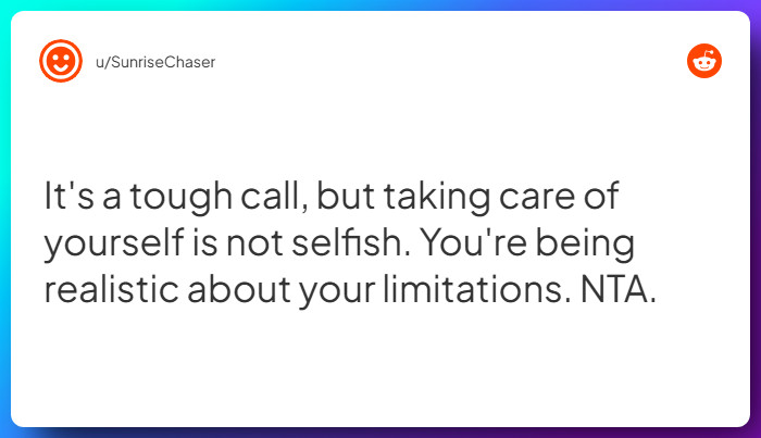 Comment from u/SunriseChaser