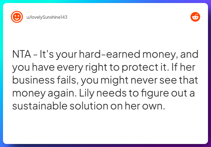 Comment from u/lovelySunshine143