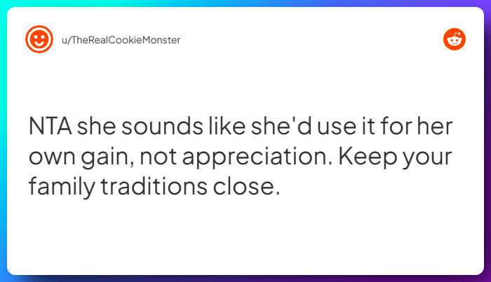 Comment from u/TheRealCookieMonster