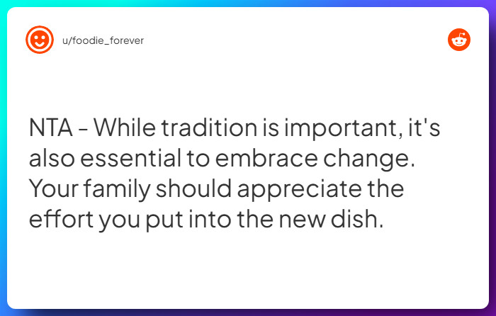 Comment from u/foodie_forever