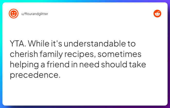 Comment from u/flourandglitter