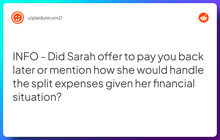 Comment from u/plaidunicorn21