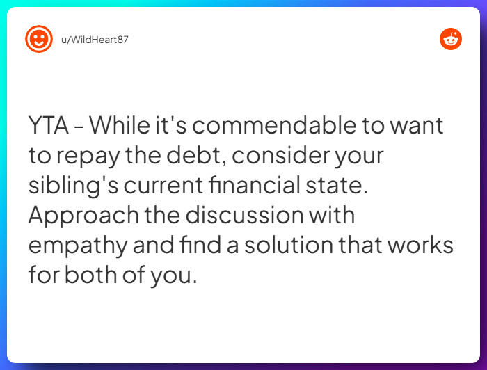 Comment from u/WildHeart87