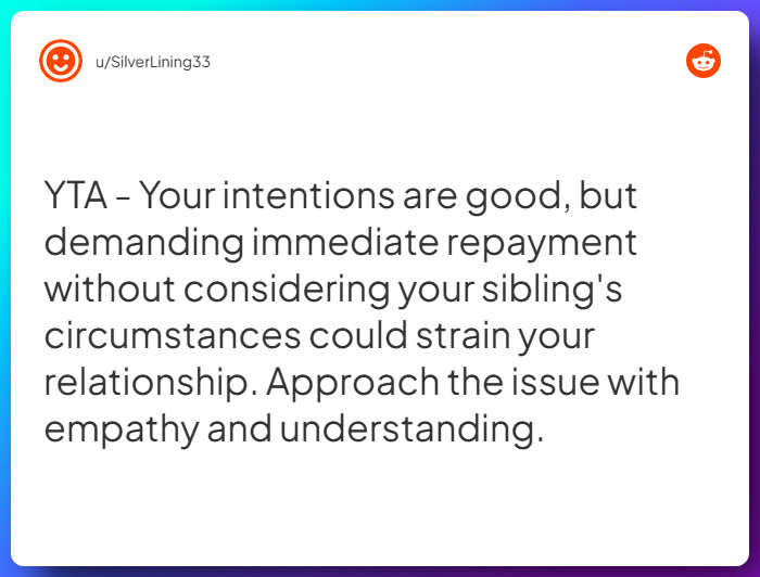 Comment from u/SilverLining33
