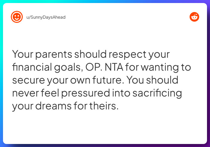 Comment from u/SunnyDaysAhead
