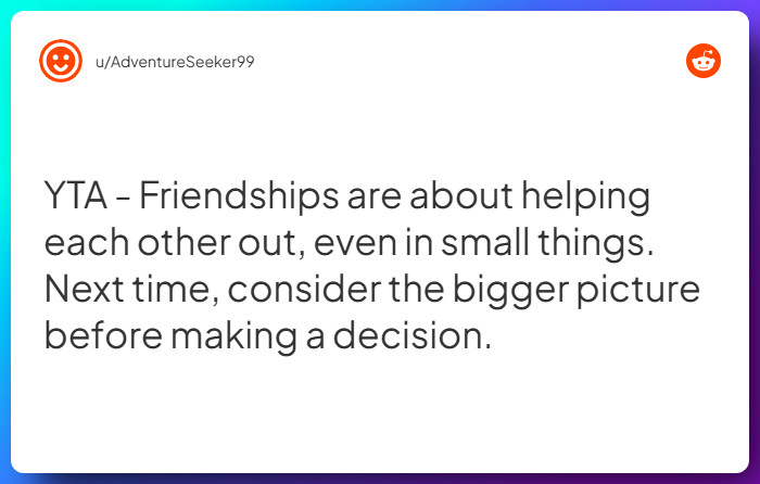 Comment from u/AdventureSeeker99