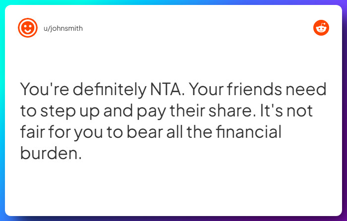 Comment from u/johnsmith