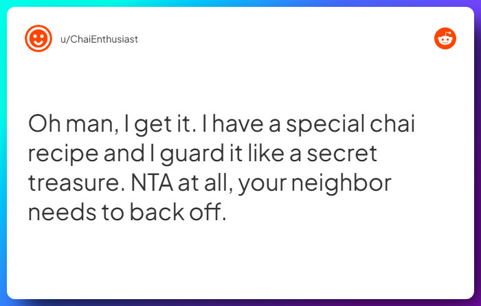 Comment from u/ChaiEnthusiast