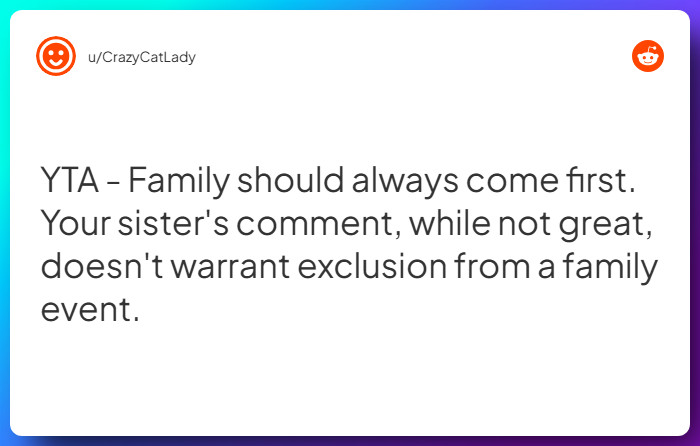 Comment from u/CrazyCatLady