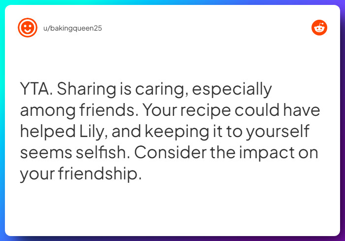 Comment from u/bakingqueen25