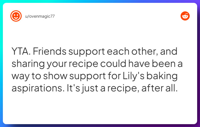 Comment from u/ovenmagic77
