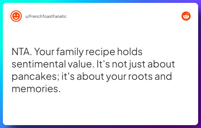 Comment from u/FrenchToastFanatic