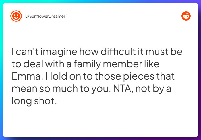 Comment from u/SunflowerDreamer
