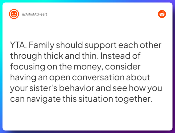 Comment from u/ArtistAtHeart
